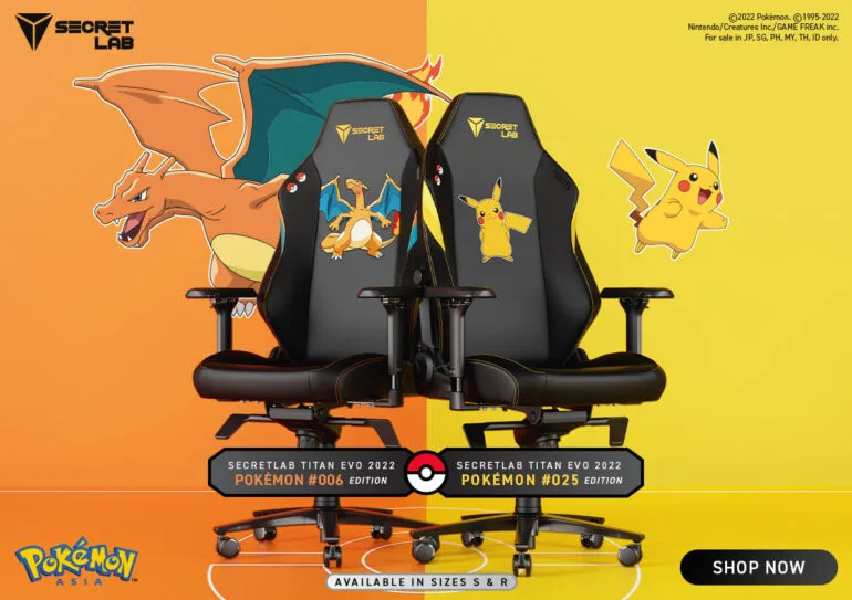 Pokémon Collection by Secretlab restock