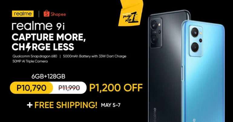 realme 9i PH launch - early bird price