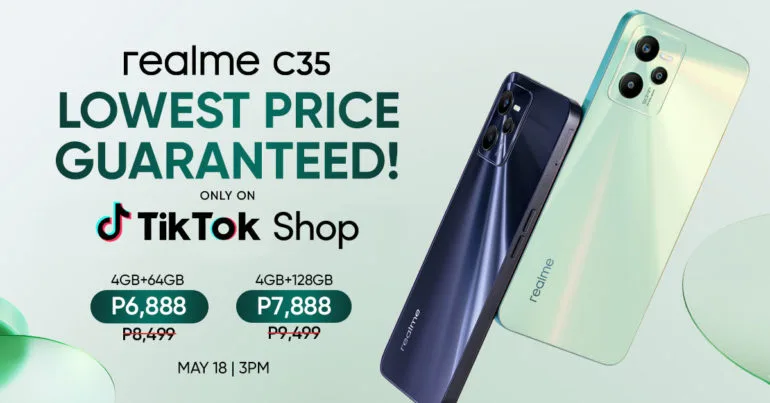 realme C35 PH launch - TikTok Shop PH price