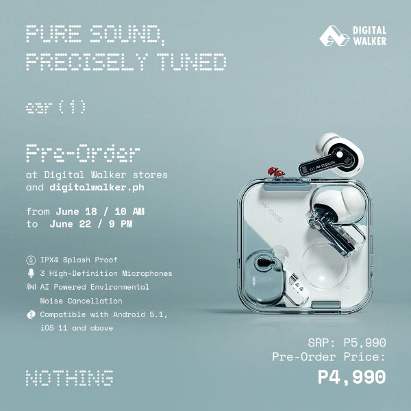 Digital Walker - Nothing ear (1) - pre-order