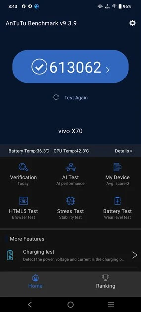 vivo X70 - Benchmarks (2)