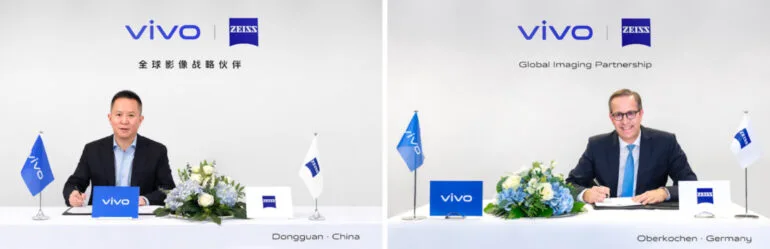 vivo - ZEISS - partnership photo