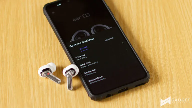 Nothing Ear (1) Review - software - controls