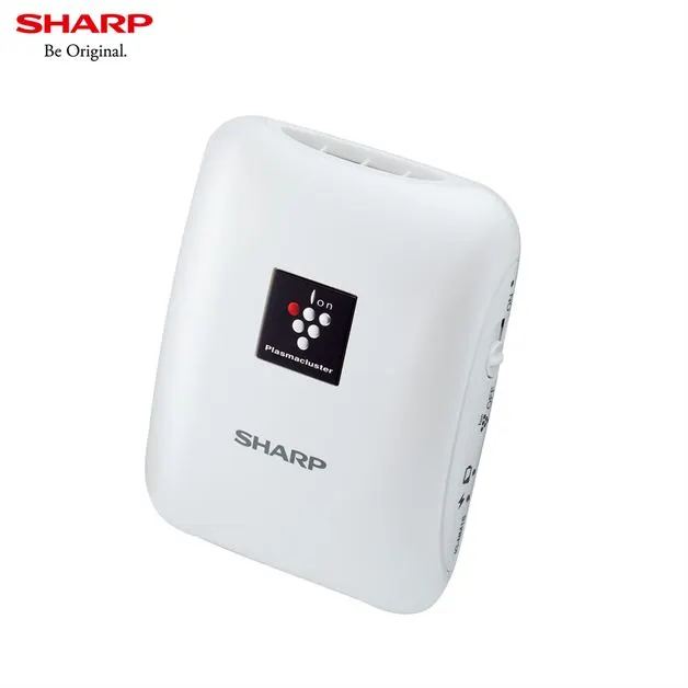 Plasmacluster-Ion-Generator-Wearable-Device-white