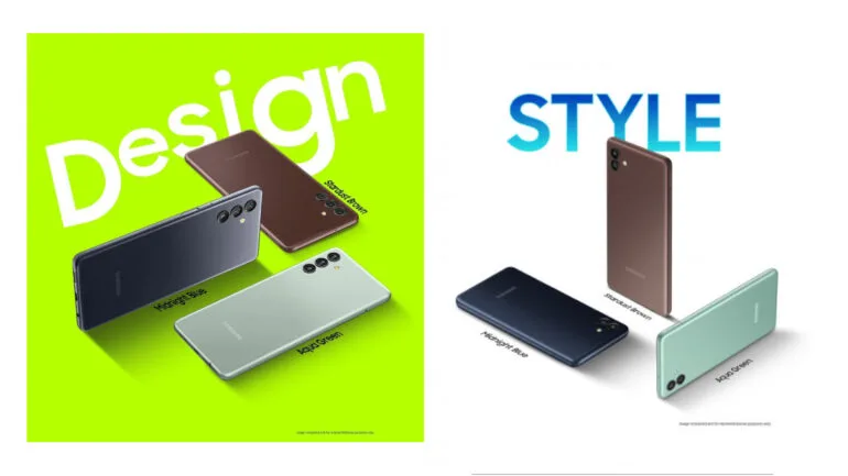 Samsung Galaxy M13 4G and M13 5G launch - colors