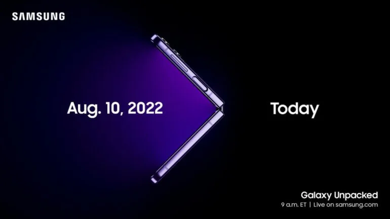 Samsung Galaxy Unpacked Event - August 10 2022