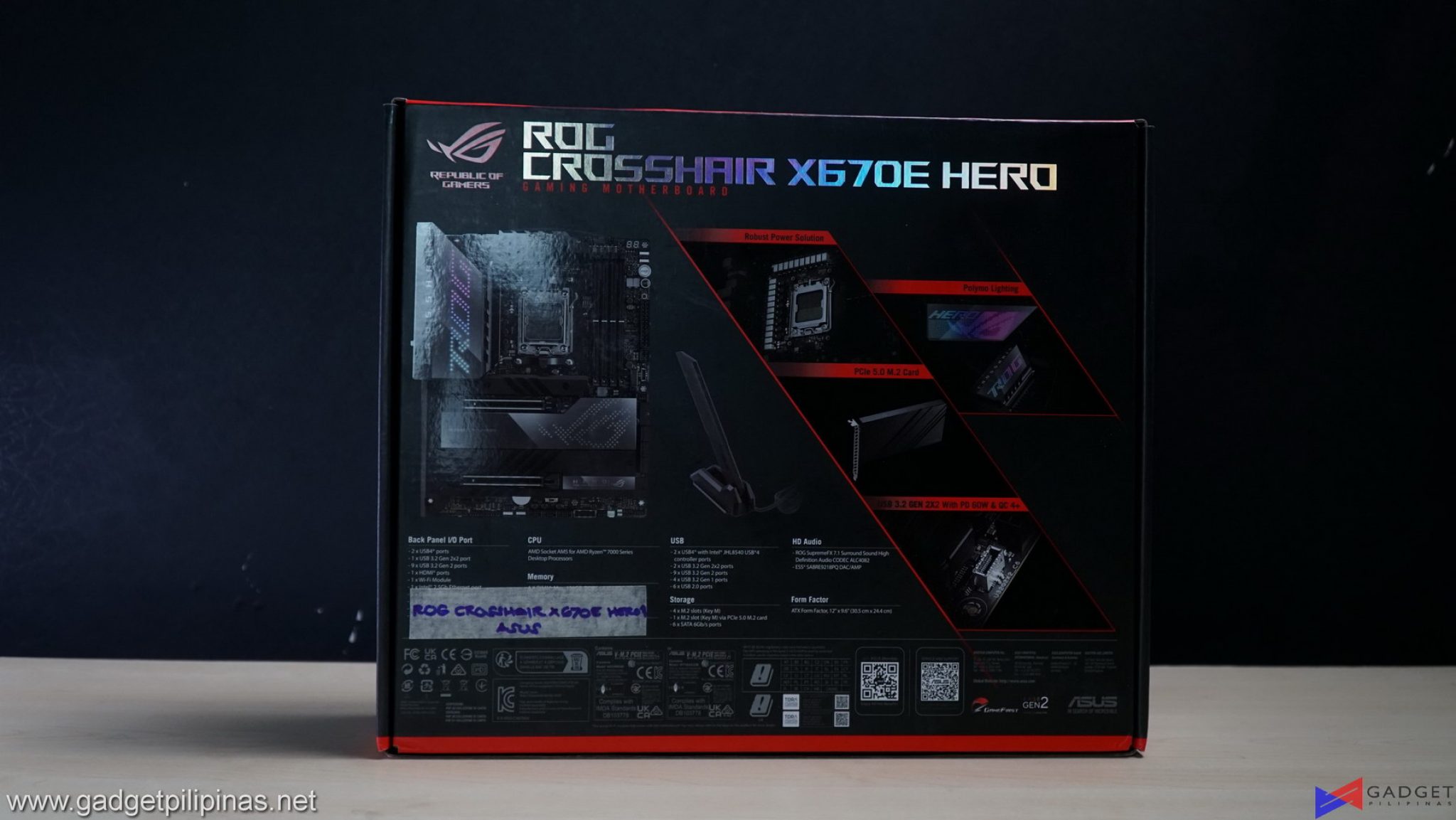 Asus Rog Crosshair X670e Hero Motherboard Review An Am5 Platform Investment 0745