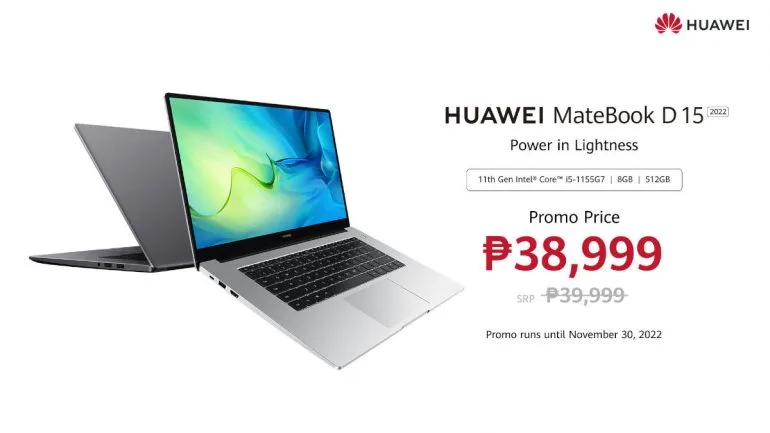 MateBook D 15