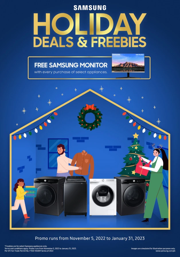 Samsung Digital Appliances Holiday Sale - washer