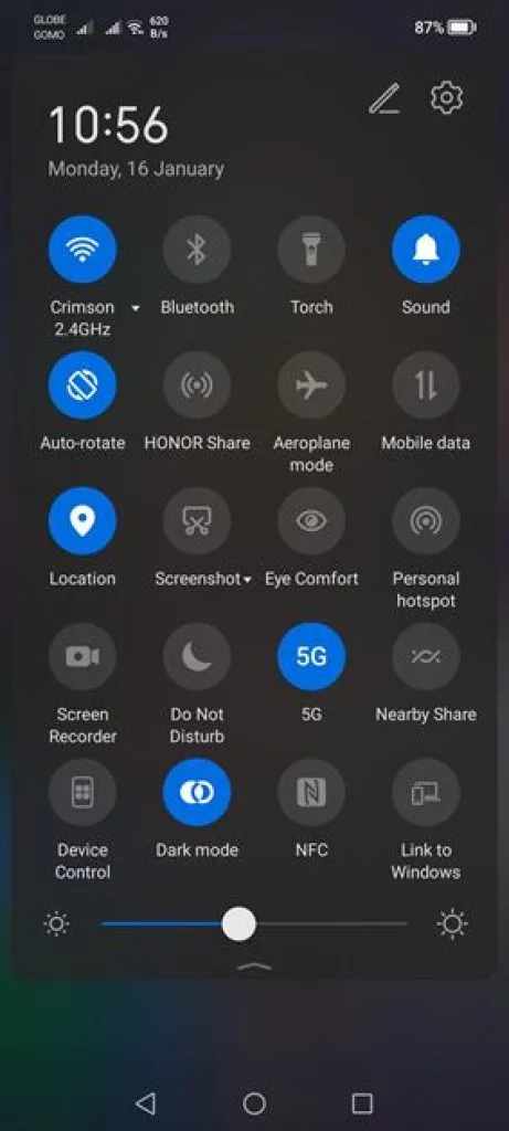 HONOR X9a 5G Review - System (18)