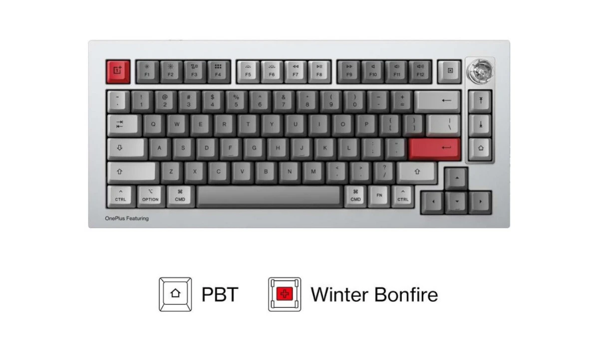 OnePlus Featuring Keyboard 81 Pro - launch - Winter Bonfire