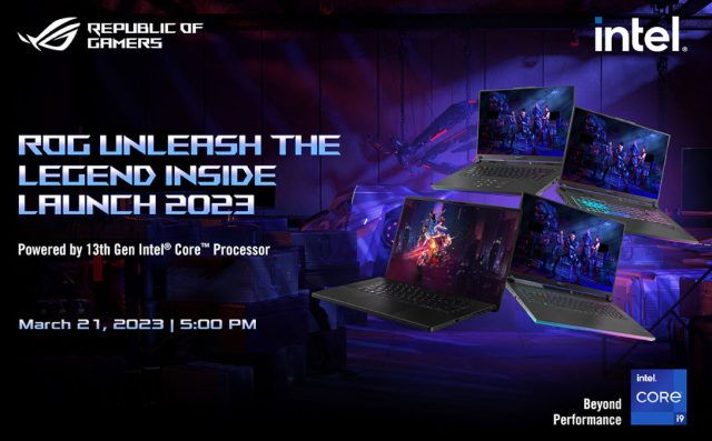 ROG Philippines - Unleash the Legend Inside 2023 launch event