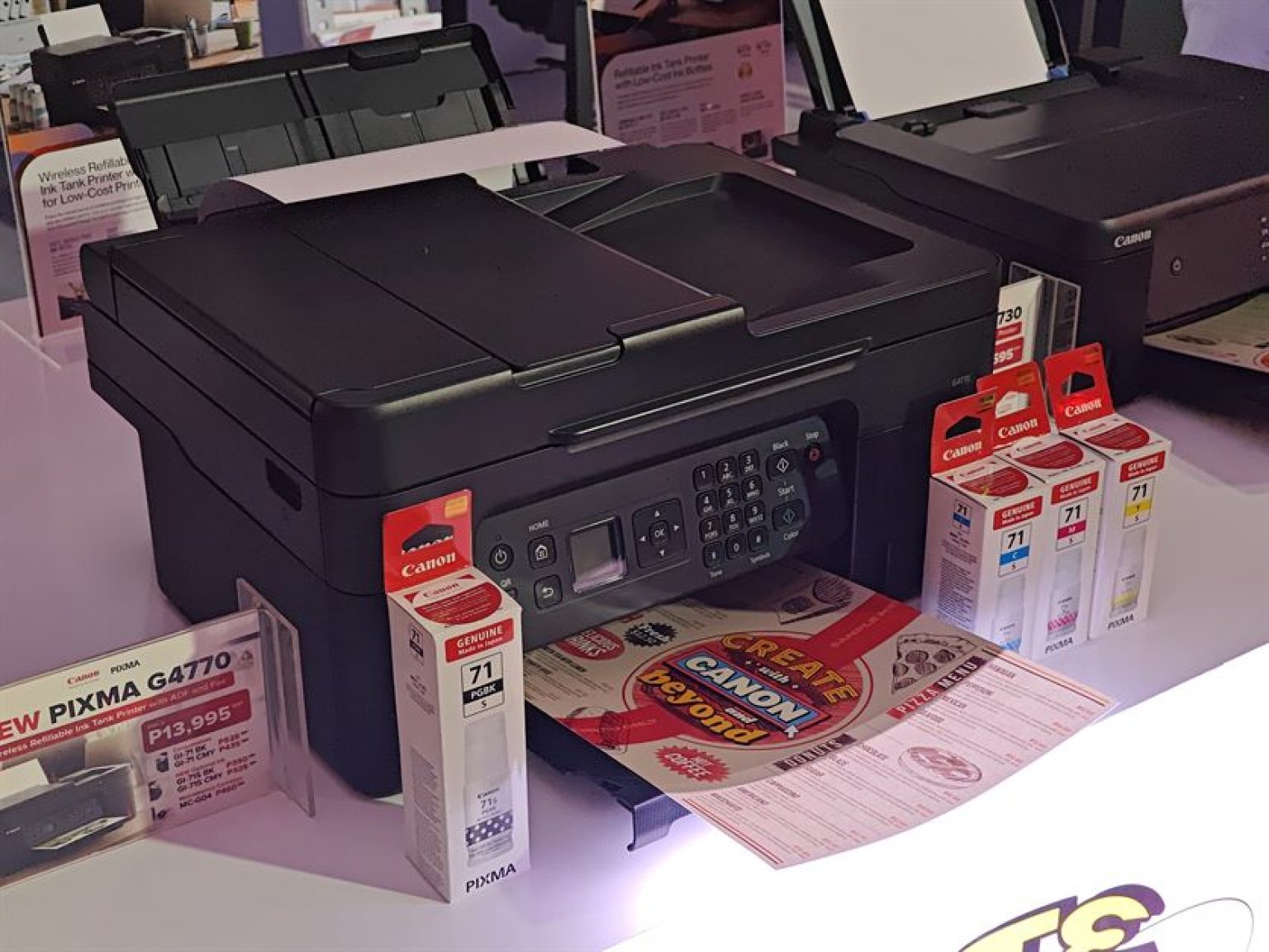 Canon Launches Its Newest PIXMA G-Series Printers In PH