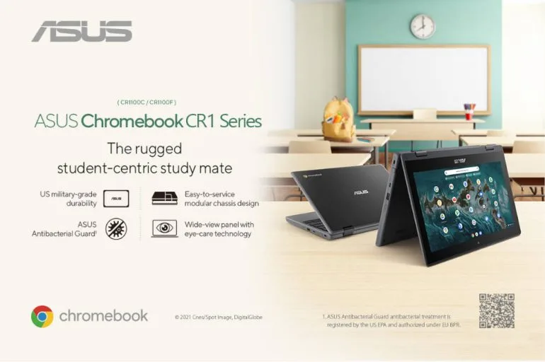 ASUS Chromebook CR1 and FLip CR1 2