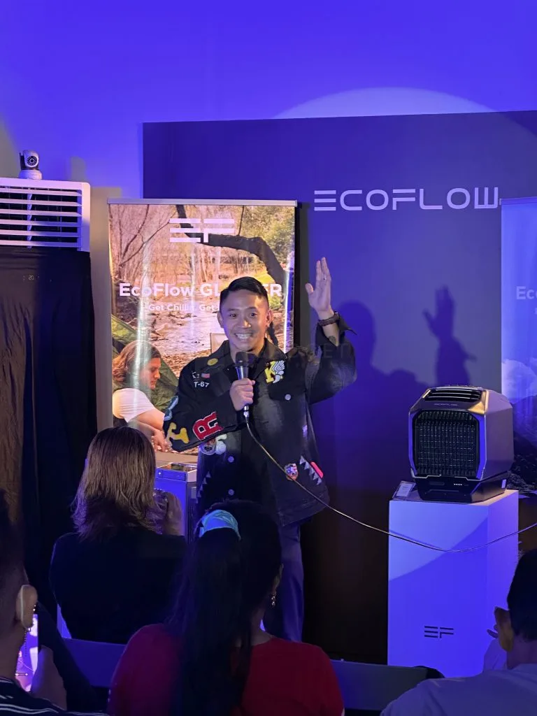 Sadam Tejol of Agile Technologies Inc., and Ecoflow Wave 2