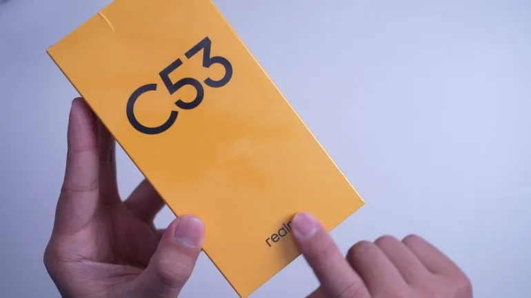 realme C53 unboxing