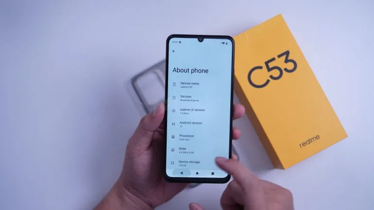 realme C53 unboxing 8