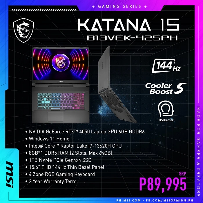 MSI Katana 15 Review 2023 Philippines