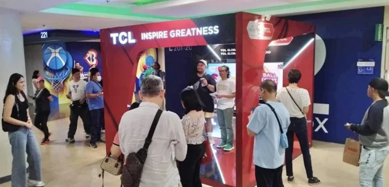 TCL Booth at Mall of Asia Arena