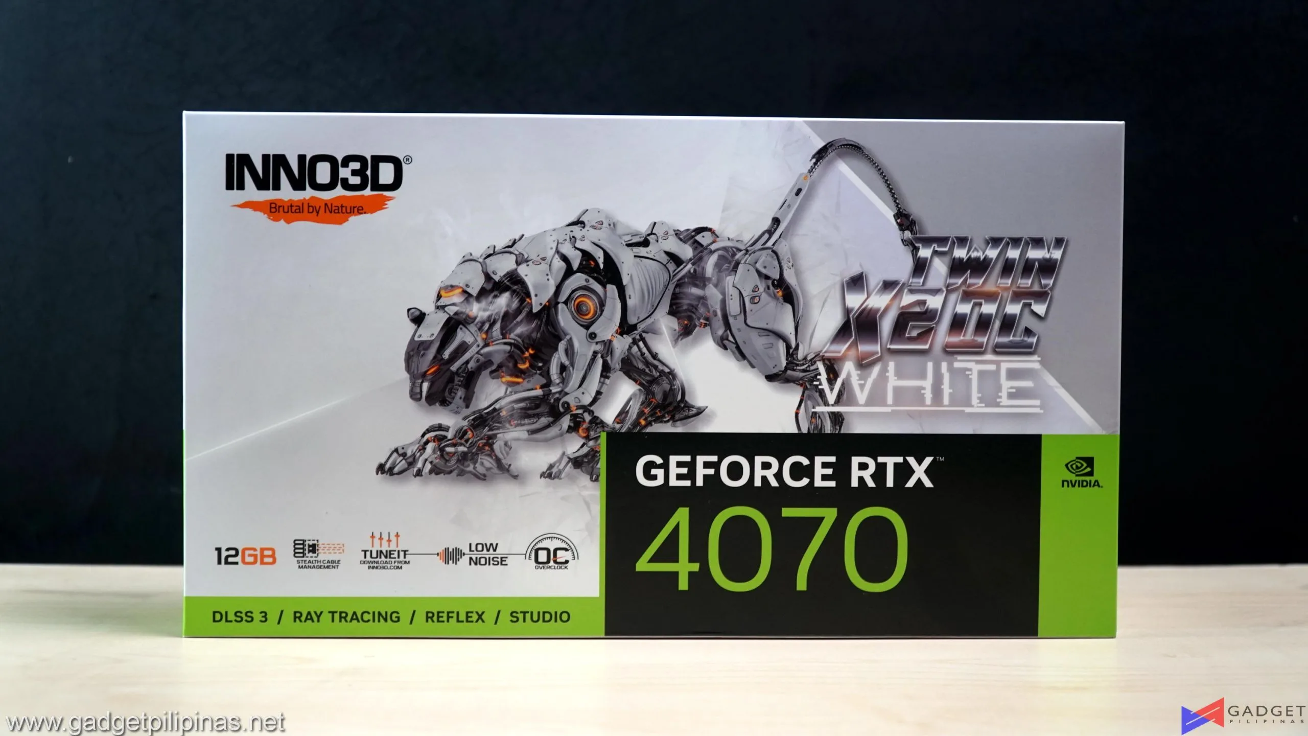 Inno3D RTX 4070 Twin X2 OC White Stealth Review 006