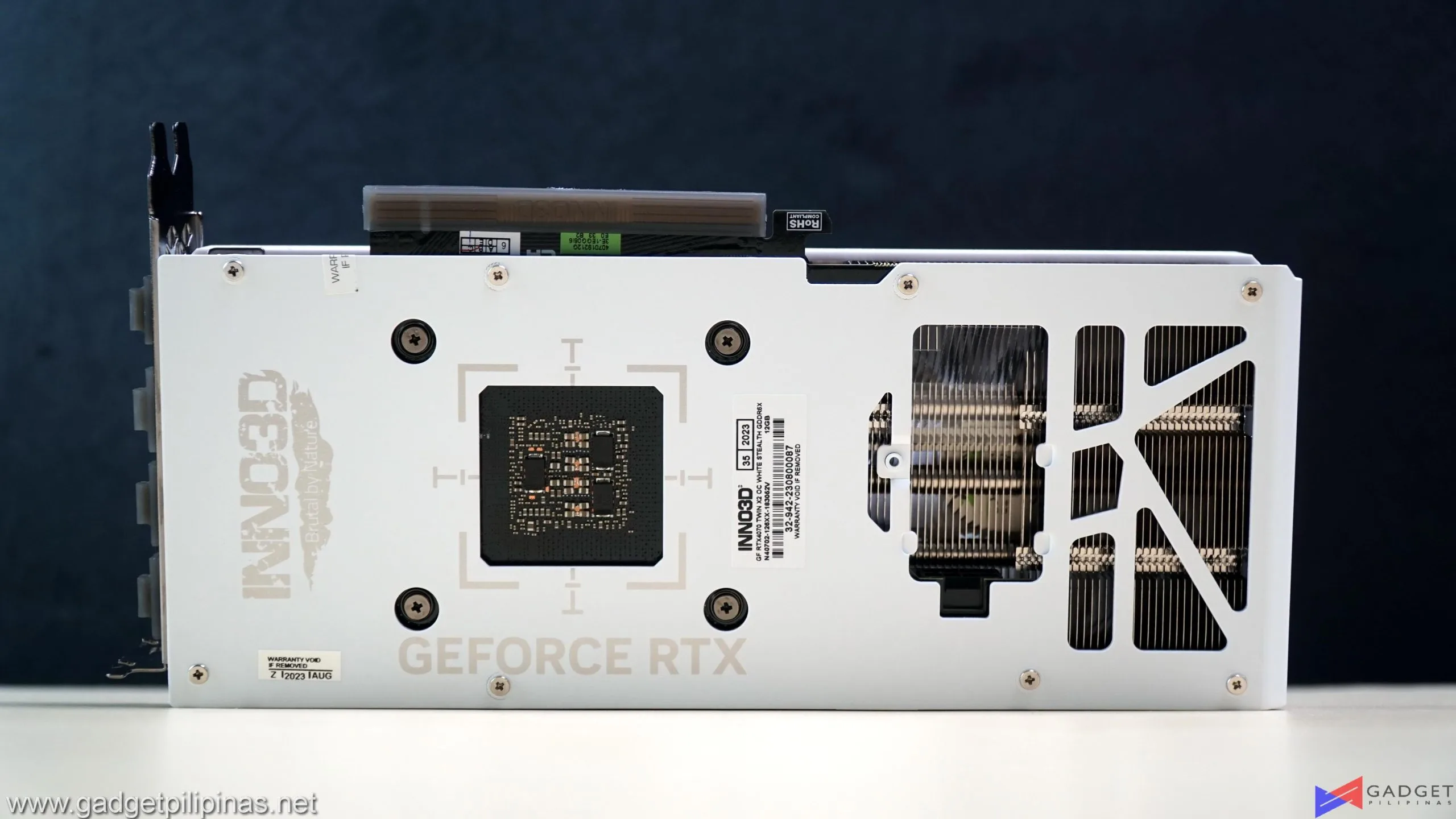 Inno3D RTX 4070 Twin X2 OC White Stealth Review 037