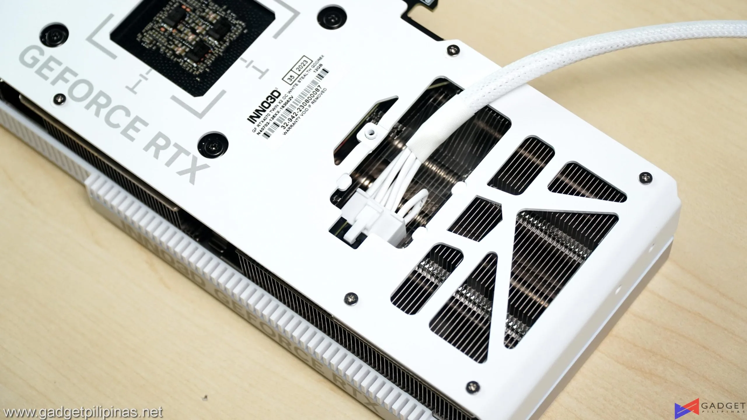 Inno3D RTX 4070 Twin X2 OC White Stealth Review 049