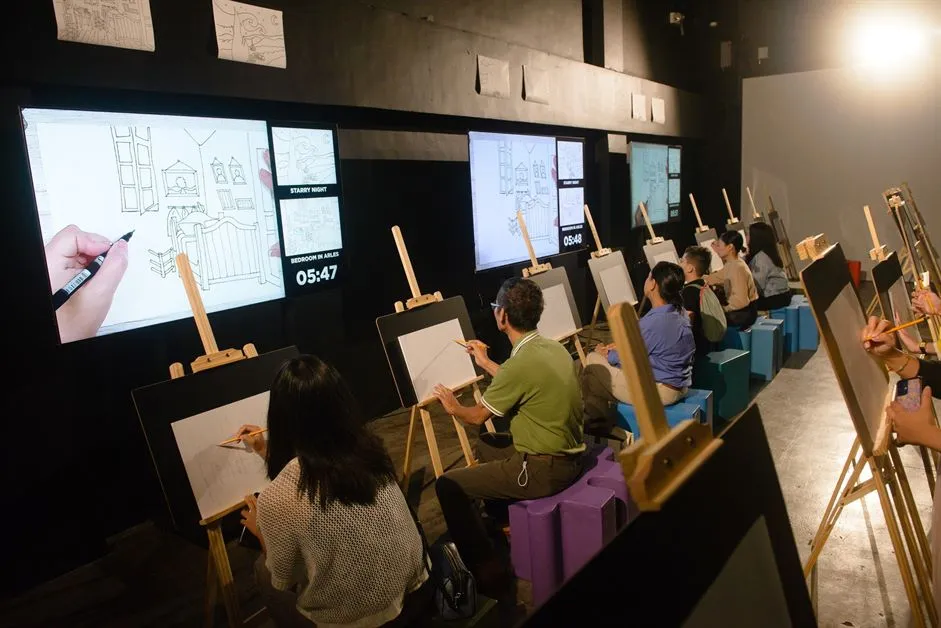 LG x Van Gogh Alive (2)