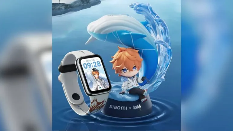 Xiaomi Band 8 Pro with toy
