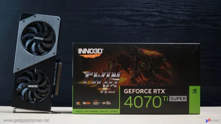 Inno3D RTX 4070 Ti SUPER Twin X2 Review PH