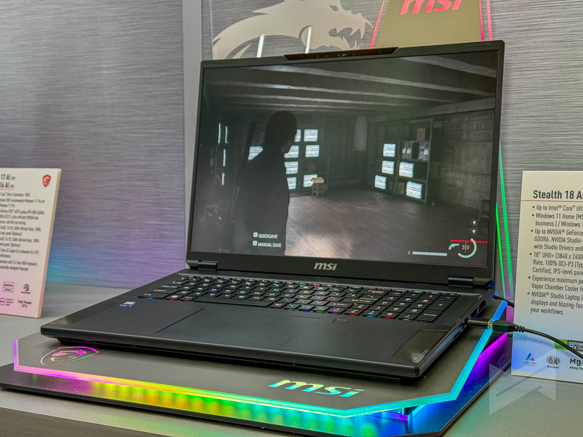 MSI Stealth 18 AI Studio Laptop: Built for AI