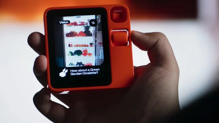 Rabbit R1 Virtual AI Assistant device CES 2024 vision 2