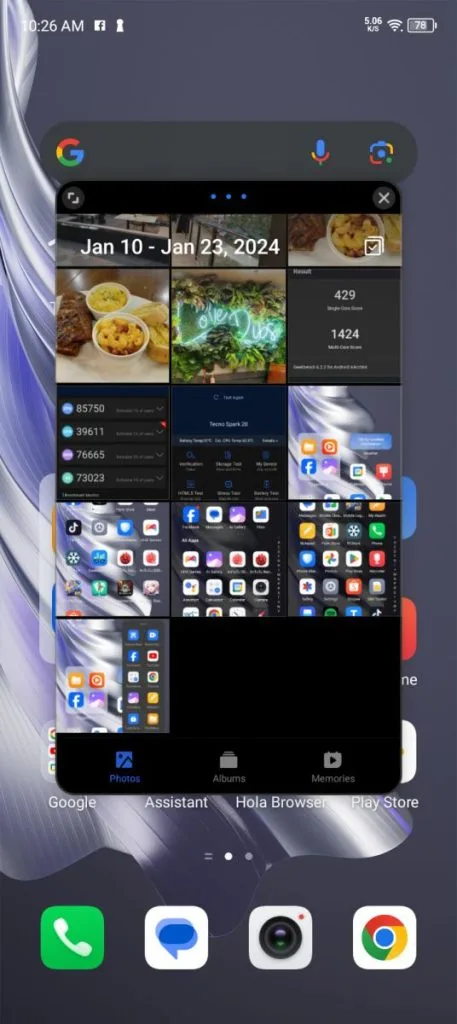 TECNO Spark 20 System 21