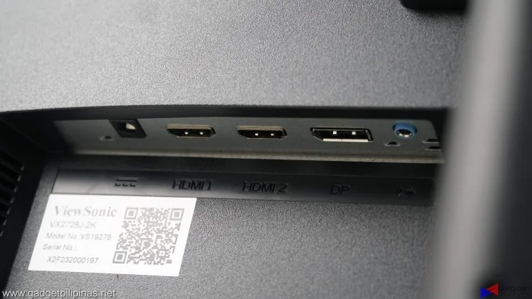 Viewsonic VX2728j 2k Gaming Monitor 013