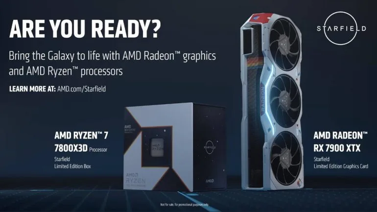 Starfield and AMD Radeon partnership