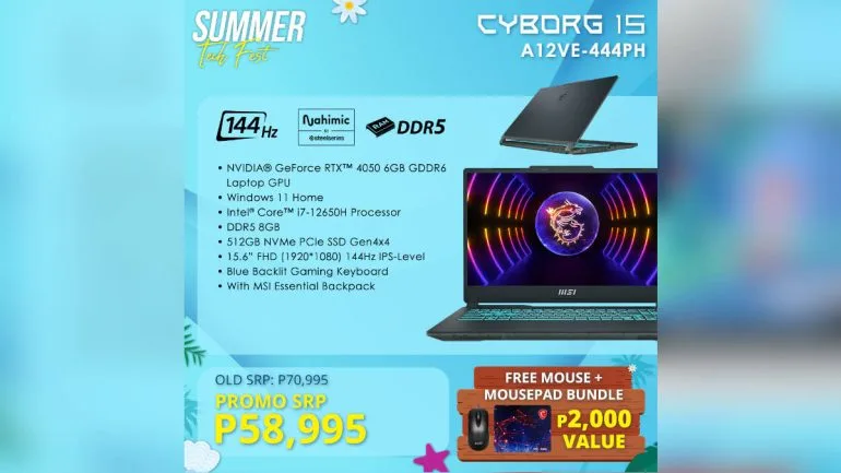 MSI Cyborg 15