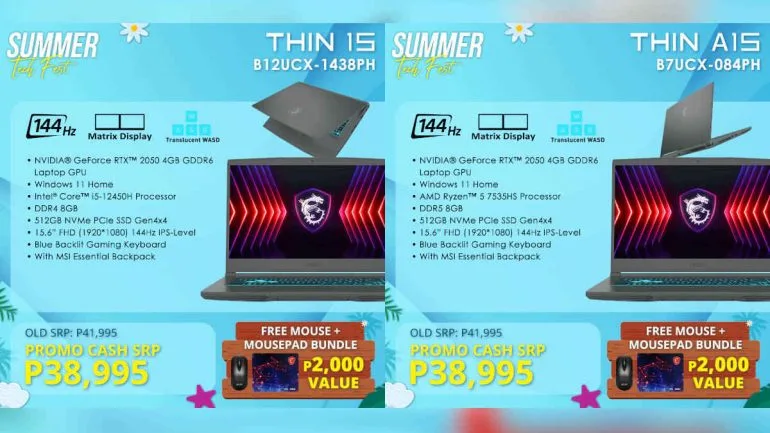 MSI Thin 15