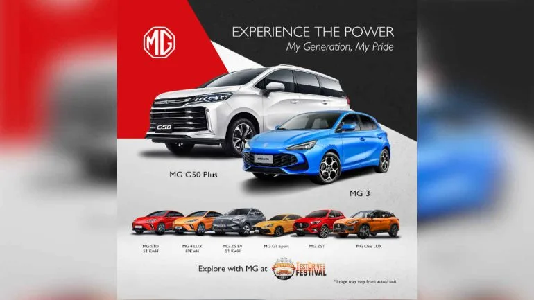 MG Philippines Summer test Drive Festival