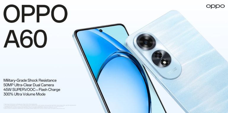 OPPO A60 Coming to PH poster