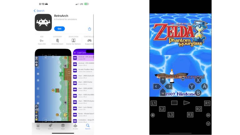 RetroArch on iOS App Store banner