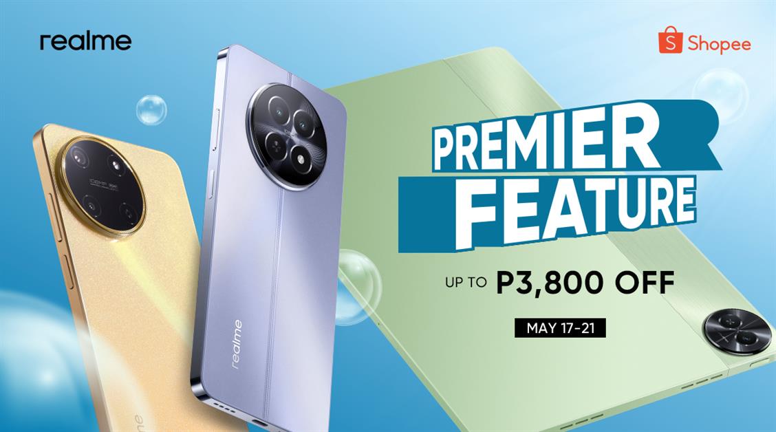 realme Offers Massive Discounts on Select Devices via Shopee Until May 21