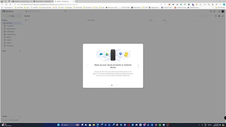 Synology BeeStation Setup and UI 3