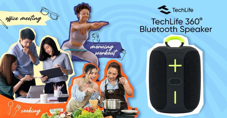 TechLife 360 Bluetooth Speaker KV