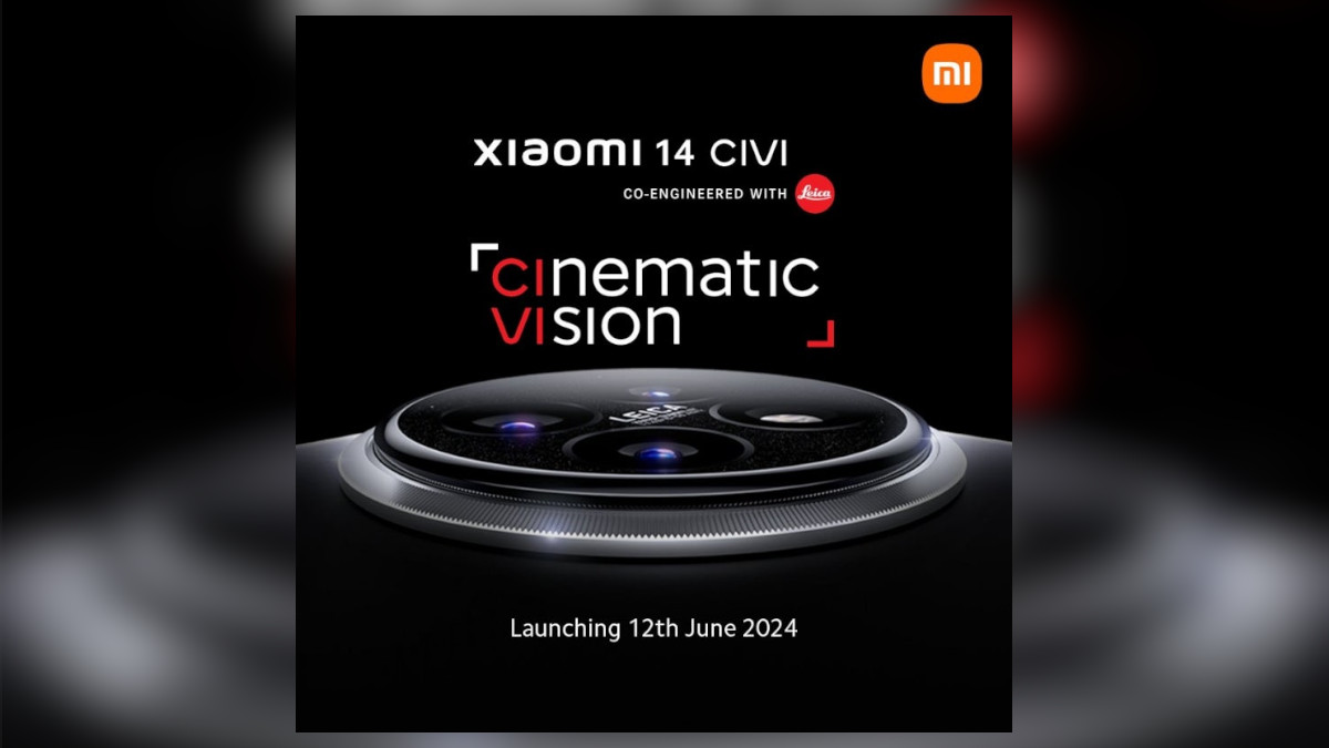 Xiaomi 14 Civi Confirmed to be Launched in India on June 12
