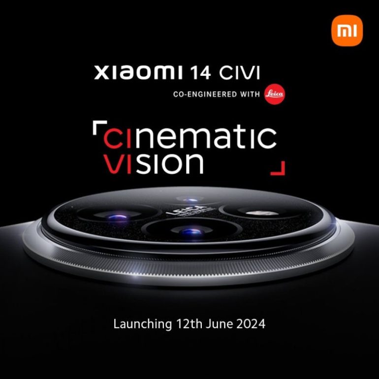 Xiaomi 14 Civi India launch poster