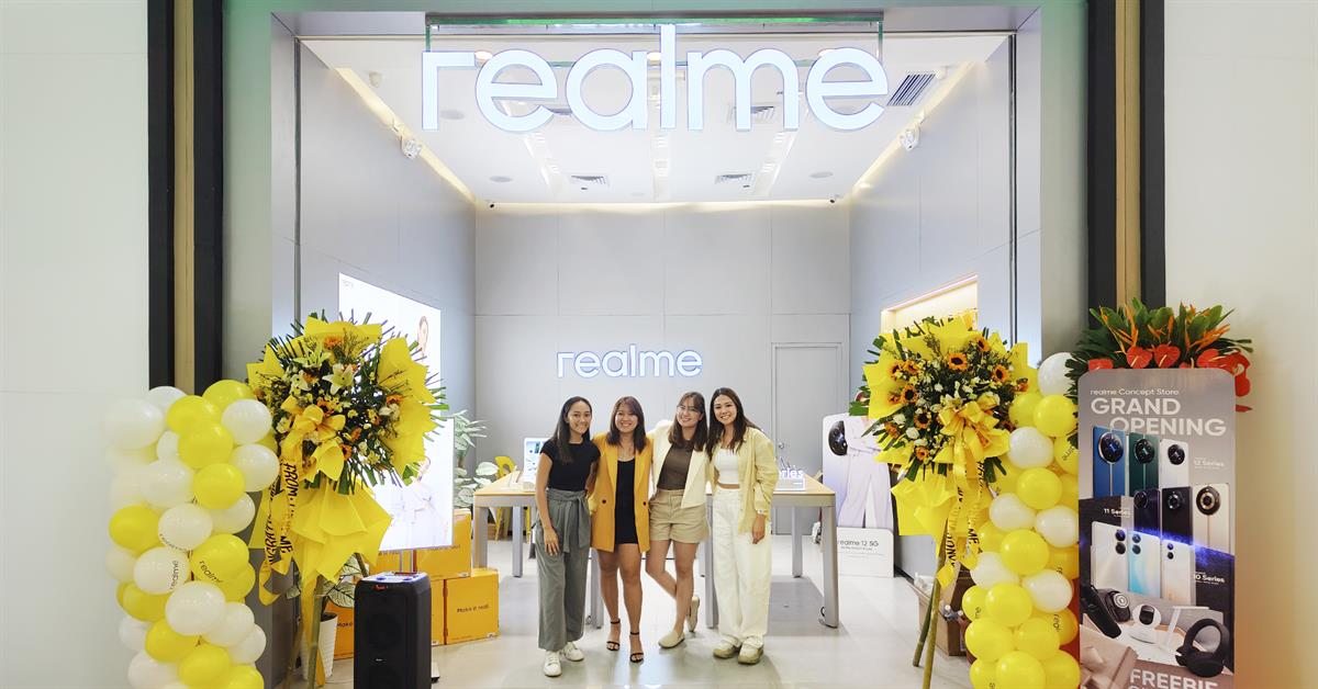 realme Unveils New Store Design at SM City Caloocan