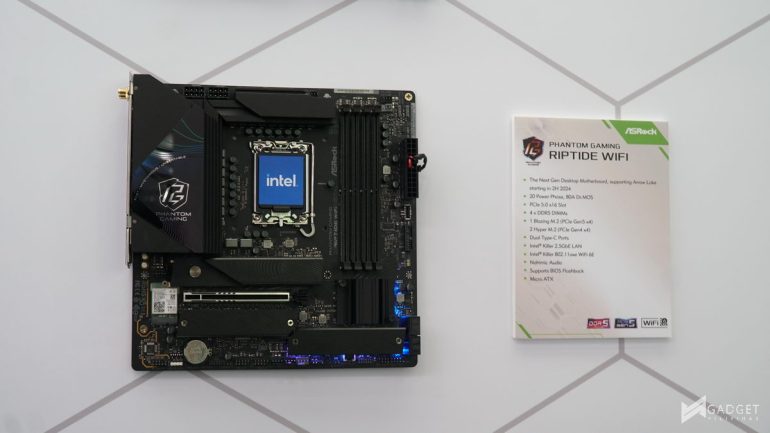 ASRock Computex 2024 Intel Riptide Wifi