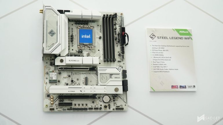 ASRock Computex 2024 Intel Steel Legend Wifi