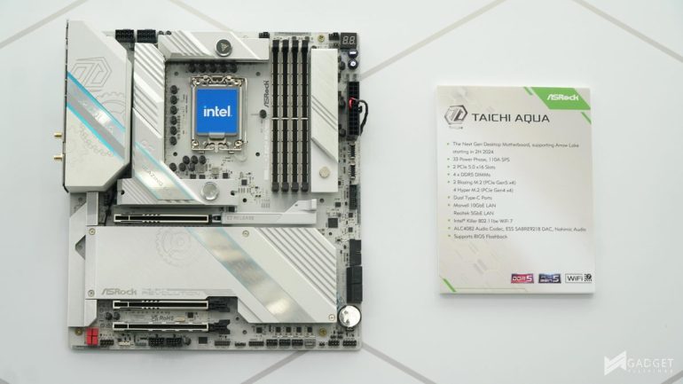 ASRock Computex 2024 Intel Taichi Aqua