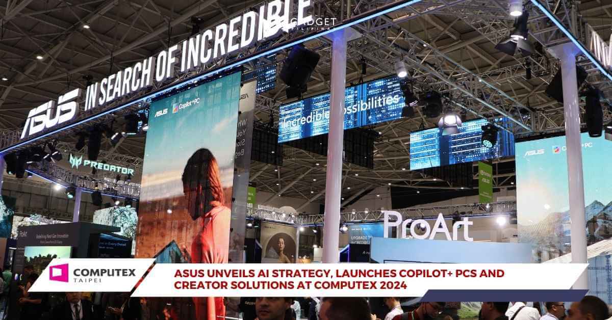 ASUS Showcases AI-Powered Innovations at its Computex 2024 Booth