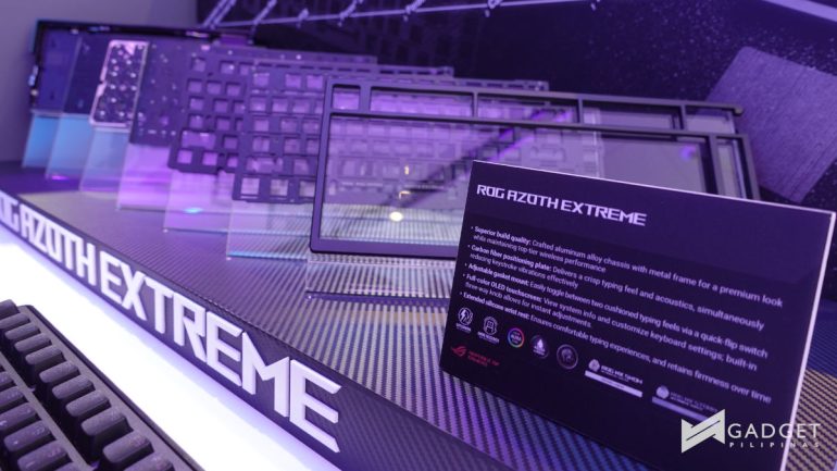 ASUS ROG Extreme series Computex 2024 ROG Azoth Extreme layers